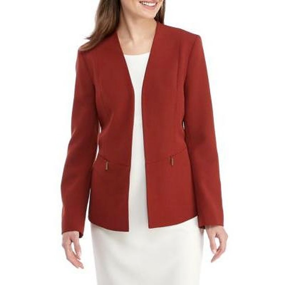 Kasper Flyaway Jacket Color Russet